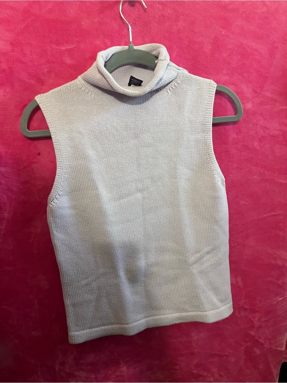 GAP Light Lavender Knit Hoodie with Drawstring